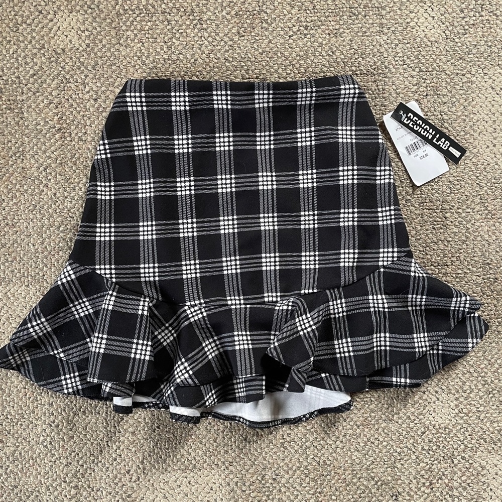 Plaid skirt